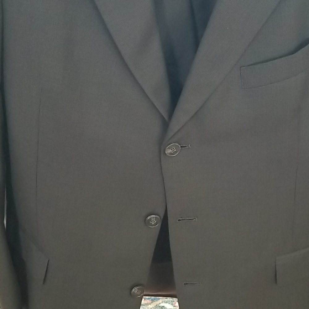 Mens Hart Schaffner Marx Suit Size 44R Pants 36